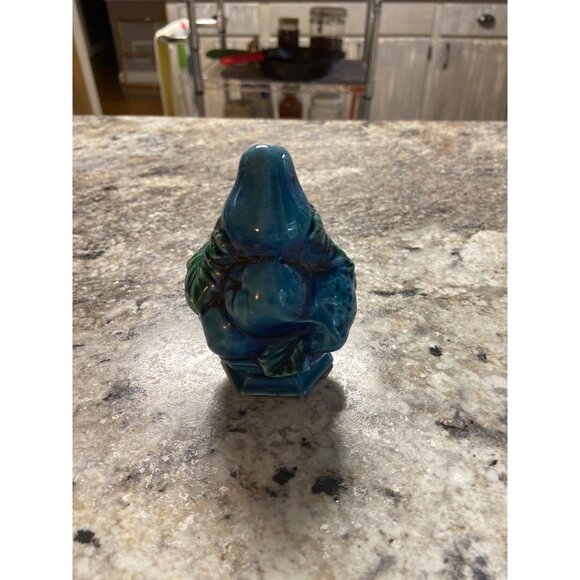 Vintage Inarco Japan E-2371 Mood Indigo Blue Salt & Pepper Set Ceramic Grapevine - Picture 7 of 12